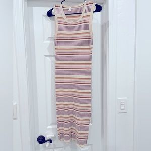 Striped dress size medium from lane 201 boutique
